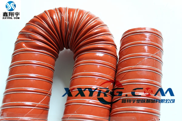 紅色耐高溫矽膠（jiāo）軟管